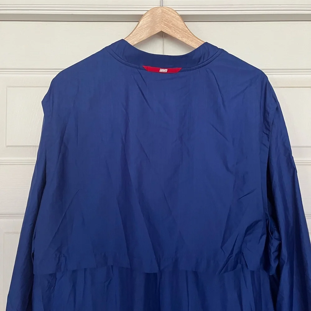 {NFL x Nike} New York Giants Lightweight Pullover Jacket in Blue - Men's XXL